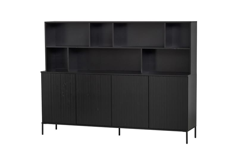 Seinäkaappi Uusi Gravure - Musta - Talo & remontointi - Keittiö & kylpyhuone - Keittiö & kodinhoitohuone - Keittiön sisustus - Keittiökaappi