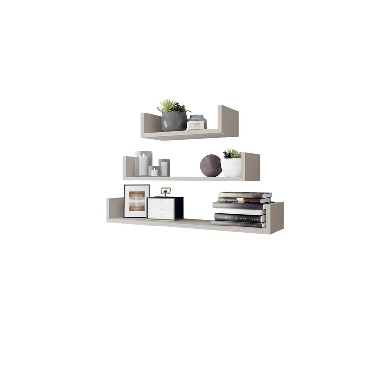 Triorana Seinähylly 80 cm, beige