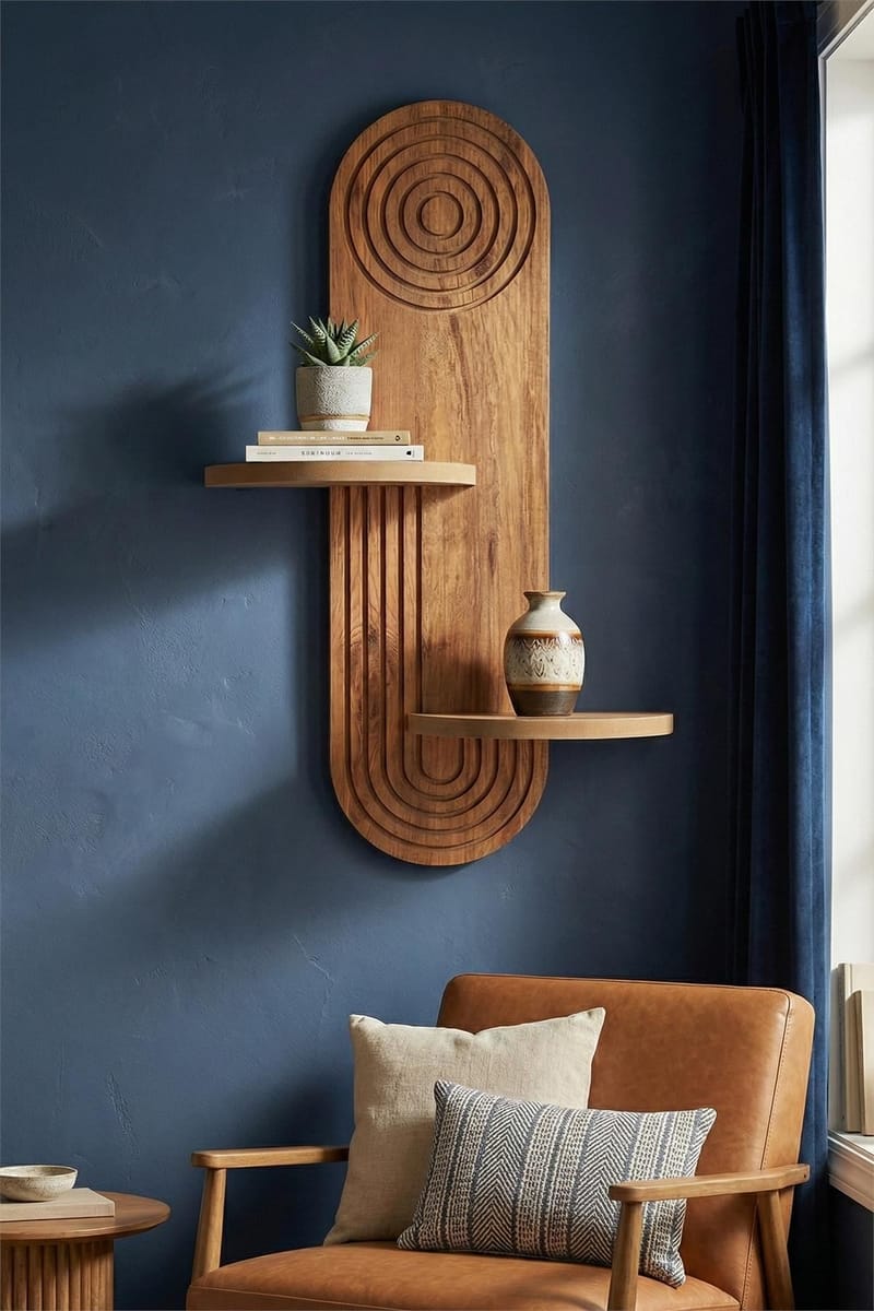 Virlin seinähylly 26x35x13 cm - Tammi - Talo & remontointi - Keittiö & kylpyhuone - Keittiö & kodinhoitohuone - Keittiön sisustus - Keittiöhylly