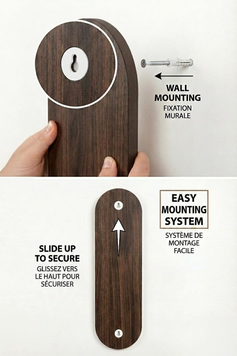 Virlin seinähylly 26x35x13 cm - Wenge - Talo & remontointi - Keittiö & kylpyhuone - Keittiö & kodinhoitohuone - Keittiön sisustus - Keittiöhylly