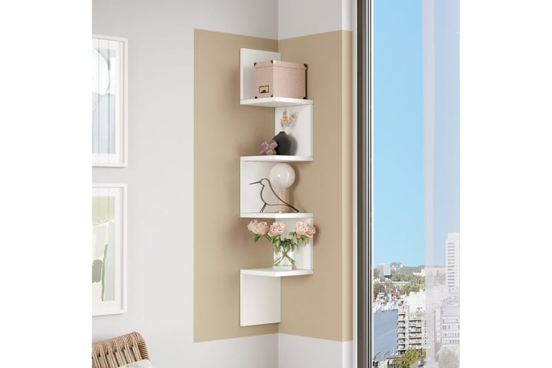 WL9 Wall Shelf NO_BRAND White - Huonekalut - Pöytä & ruokailuryhmä - Apupöytä & sivupöytä - Eteispöytä