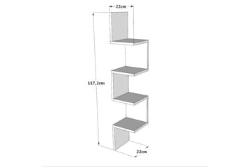 WL9 Wall Shelf White - Huonekalut - Pöytä & ruokailuryhmä - Apupöytä & sivupöytä - Eteispöytä