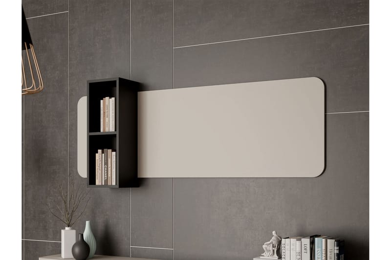 Zalricus Seinähylly 160 cm - Beige - Talo & remontointi - Keittiö & kylpyhuone - Keittiö & kodinhoitohuone - Keittiön sisustus - Keittiöhylly