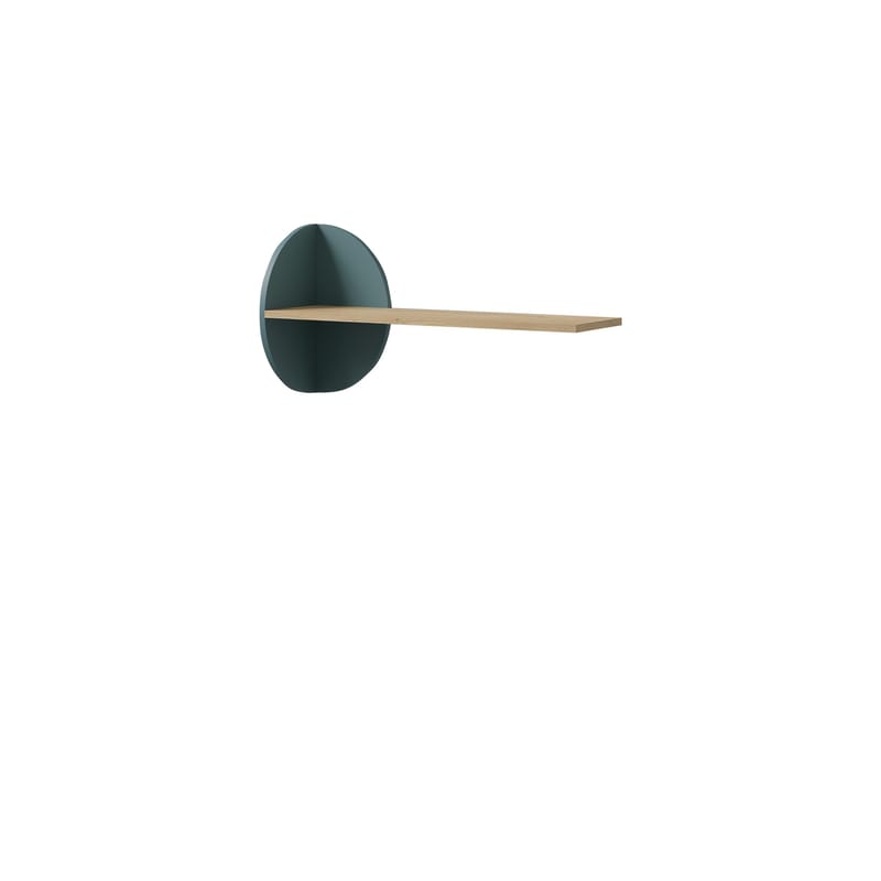 Zarek-seinähylly 81 cm, ruskea ja sininen