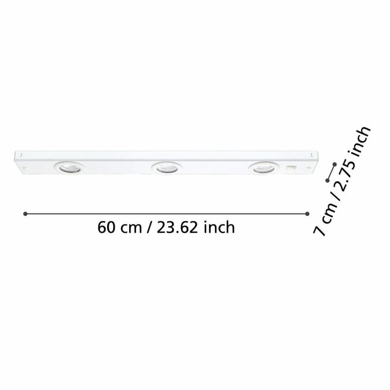 Kaappilamppu Kob - Valkoinen - Talo & remontointi - Keittiö & kylpyhuone - Keittiö & kodinhoitohuone - Keittiön valaistus - Keittiövalaisimet