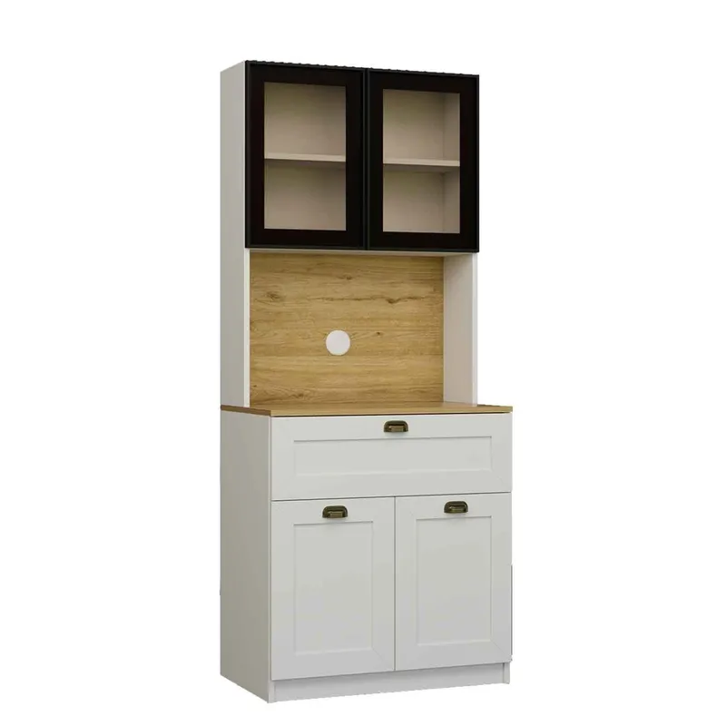 Kahvitaso Hanah Home Nero Solo 1600-225 (80 x 190 x 44 cm) valkoinen, Valkoinen