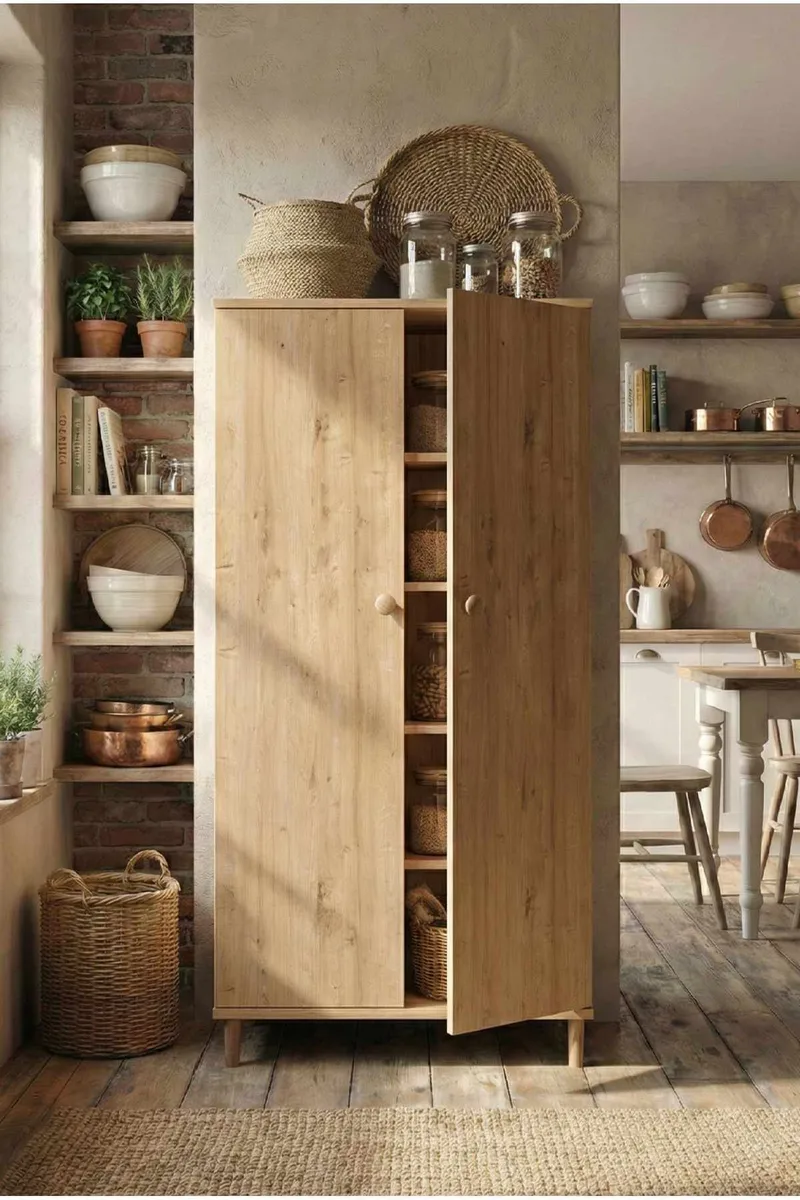 Monitoimikaappi Hanah Home Pika Multi (60 x 130 x 30 cm) Sapphire Oak, Sapphire Oak
