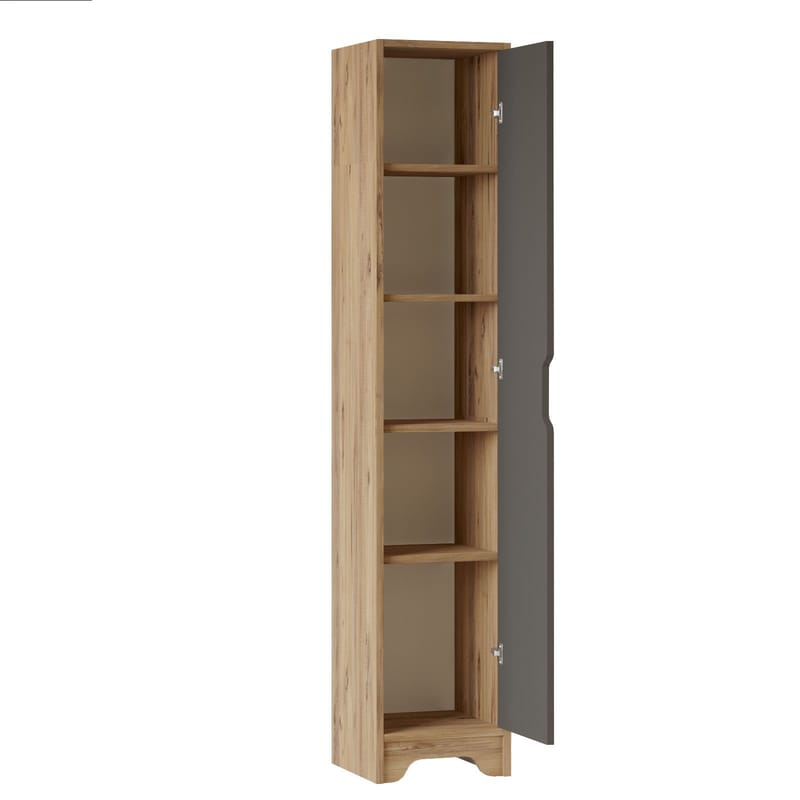 Multi Purpose Cabinet Homitis atlantinmänty antrasiitti - Talo & remontointi - Keittiö & kylpyhuone - Keittiö & kodinhoitohuone - Kodinhoitohuoneen sisustus - Pyykkikaappi