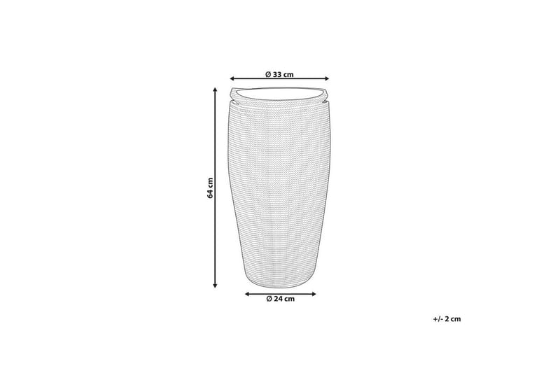 Kori Arrah Valkoinen, musta - Valkoinen, musta - Talo & remontointi - Keittiö & kylpyhuone - Keittiö & kodinhoitohuone - Kuivaus & pesutarvikkeet - Pyykkikori
