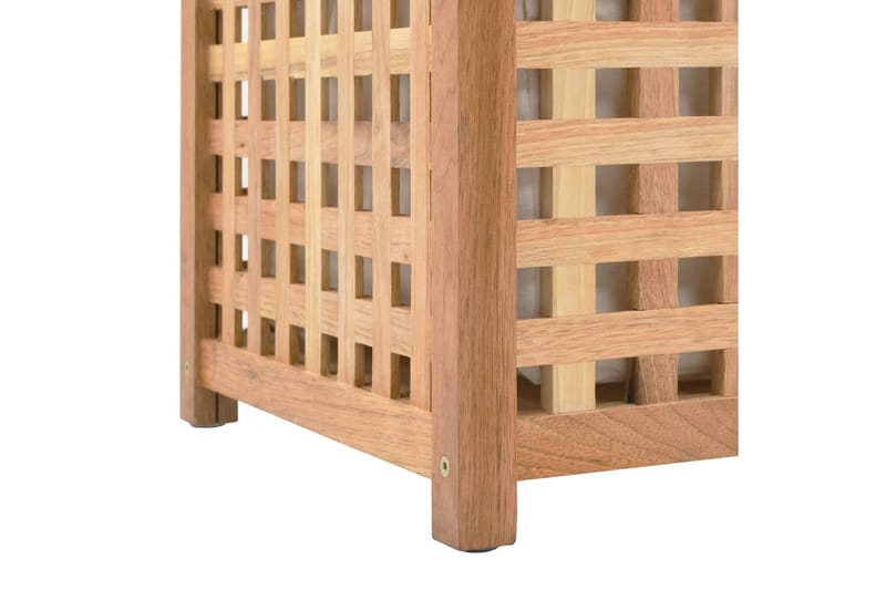 Pyykkiarkku 77,5x37,5x46,5 cm pähkinäpuu - Ruskea - Talo & remontointi - Keittiö & kylpyhuone - Keittiö & kodinhoitohuone - Kuivaus & pesutarvikkeet - Pyykkikori