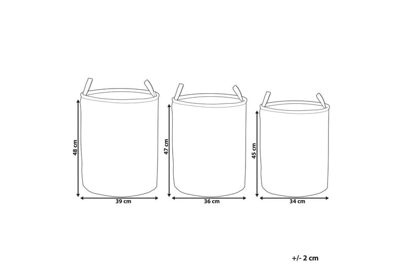 Pyykkikorit Archa 3:n sarja Vaaleanpunainen/harmaa - Vaaleanpunainen/harmaa - Talo & remontointi - Keittiö & kylpyhuone - Keittiö & kodinhoitohuone - Kuivaus & pesutarvikkeet - Pyykkikori