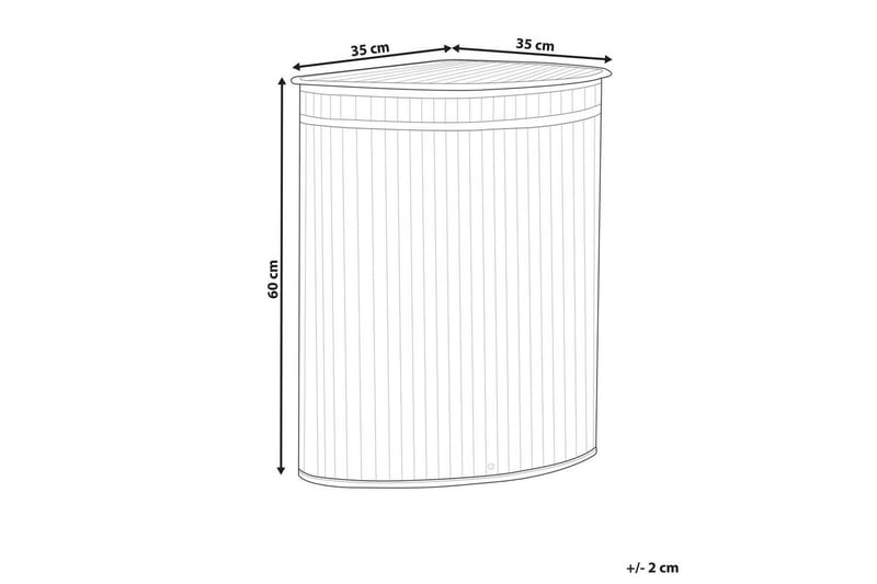 Pyykkikorit Badulla Vaalea puu - Vaalea puu - Talo & remontointi - Keittiö & kylpyhuone - Keittiö & kodinhoitohuone - Kuivaus & pesutarvikkeet - Pyykkikori