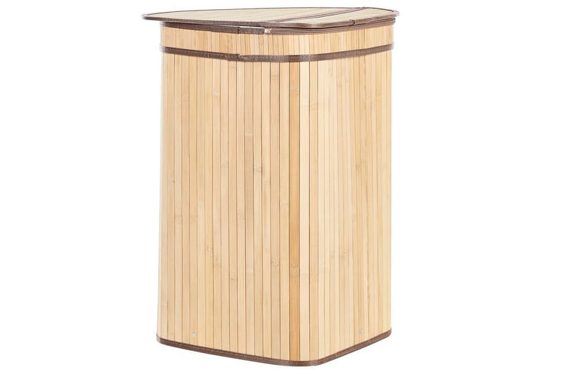 Pyykkikorit Badulla Vaalea puu - Vaalea puu - Talo & remontointi - Keittiö & kylpyhuone - Keittiö & kodinhoitohuone - Kuivaus & pesutarvikkeet - Pyykkikori