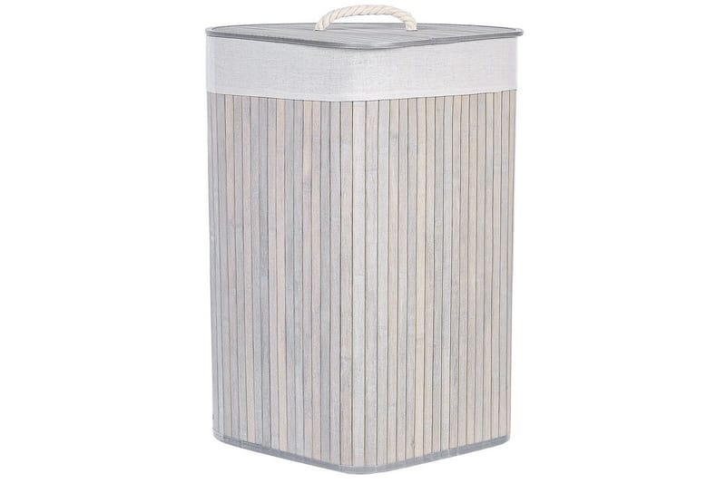 Pyykkikorit Matara Harmaa/valkoinen - Harmaa/valkoinen - Talo & remontointi - Keittiö & kylpyhuone - Keittiö & kodinhoitohuone - Kuivaus & pesutarvikkeet - Pyykkikori