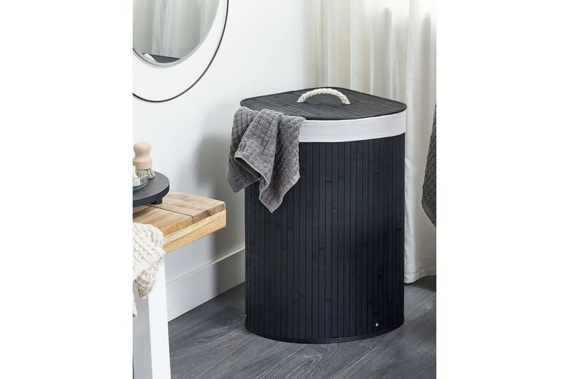 Pyykkikorit Matara Musta/Valkoinen - Musta/Valkoinen - Talo & remontointi - Keittiö & kylpyhuone - Keittiö & kodinhoitohuone - Kuivaus & pesutarvikkeet - Pyykkikori