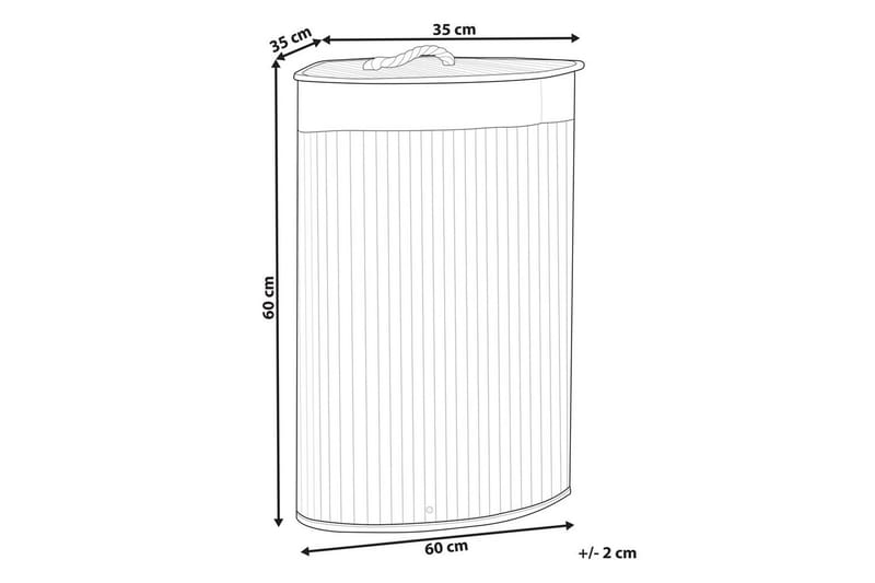 Pyykkikorit Matara Valkoinen - Valkoinen - Talo & remontointi - Keittiö & kylpyhuone - Keittiö & kodinhoitohuone - Kuivaus & pesutarvikkeet - Pyykkikori
