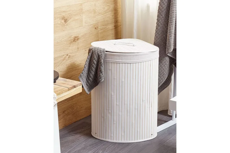 Pyykkikorit Matara Valkoinen - Valkoinen - Talo & remontointi - Keittiö & kylpyhuone - Keittiö & kodinhoitohuone - Kuivaus & pesutarvikkeet - Pyykkikori