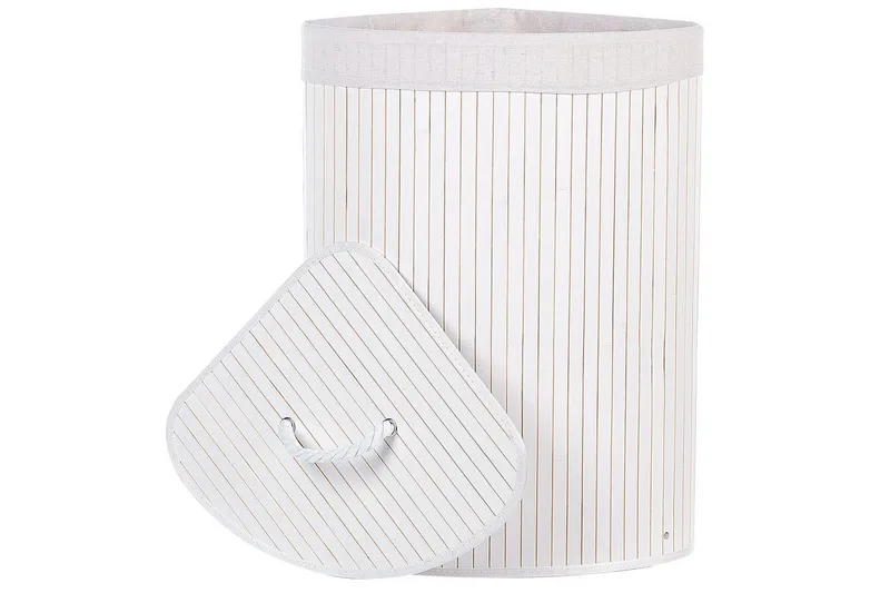 Pyykkikorit Matara Valkoinen - Valkoinen - Talo & remontointi - Keittiö & kylpyhuone - Keittiö & kodinhoitohuone - Kuivaus & pesutarvikkeet - Pyykkikori