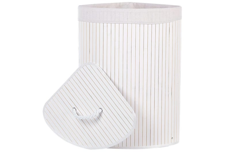 Pyykkikorit Matara Valkoinen - Valkoinen - Talo & remontointi - Keittiö & kylpyhuone - Keittiö & kodinhoitohuone - Kuivaus & pesutarvikkeet - Pyykkikori