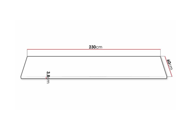 Templemore Bänkskiva Wood - Talo & remontointi - Keittiö & kylpyhuone - Keittiö & kodinhoitohuone - Työtaso & keittiötaso