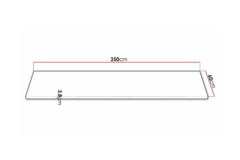 Templemore Bänkskiva Wood - Talo & remontointi - Keittiö & kylpyhuone - Keittiö & kodinhoitohuone - Työtaso & keittiötaso