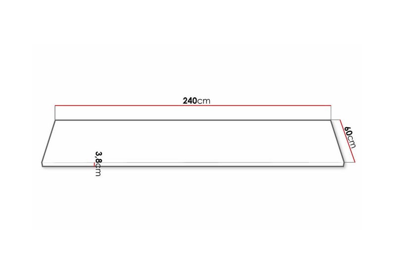 Templemore Bänkskiva Wood - Talo & remontointi - Keittiö & kylpyhuone - Keittiö & kodinhoitohuone - Työtaso & keittiötaso