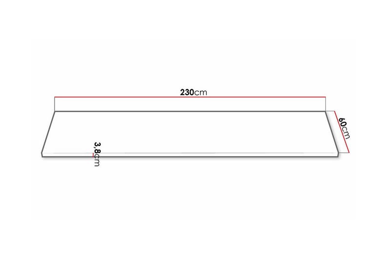 Templemore Bänkskiva Wood - Talo & remontointi - Keittiö & kylpyhuone - Keittiö & kodinhoitohuone - Työtaso & keittiötaso