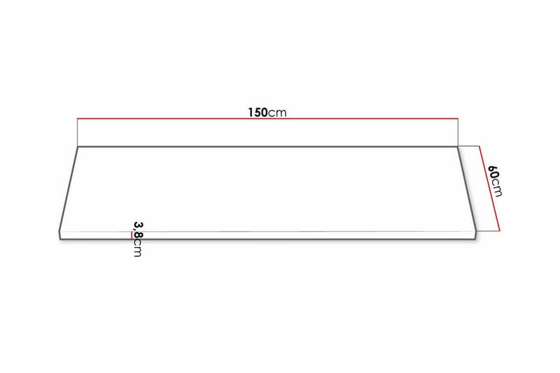 Templemore Bänkskiva Wood - Talo & remontointi - Keittiö & kylpyhuone - Keittiö & kodinhoitohuone - Työtaso & keittiötaso