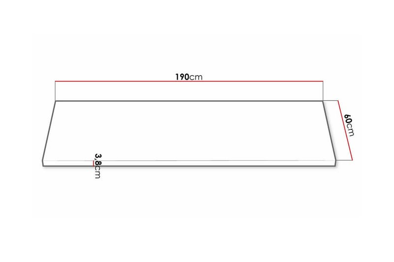 Templemore Bänkskiva Wood - Talo & remontointi - Keittiö & kylpyhuone - Keittiö & kodinhoitohuone - Työtaso & keittiötaso