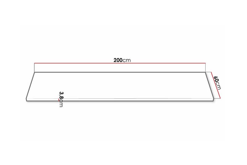 Templemore Bänkskiva Wood - Talo & remontointi - Keittiö & kylpyhuone - Keittiö & kodinhoitohuone - Työtaso & keittiötaso