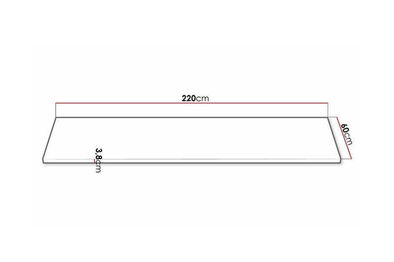 Templemore Bänkskiva Wood - Talo & remontointi - Keittiö & kylpyhuone - Keittiö & kodinhoitohuone - Työtaso & keittiötaso