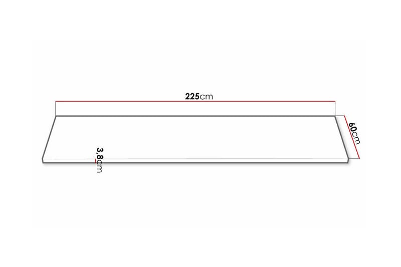 Templemore Bänkskiva Wood - Talo & remontointi - Keittiö & kylpyhuone - Keittiö & kodinhoitohuone - Työtaso & keittiötaso