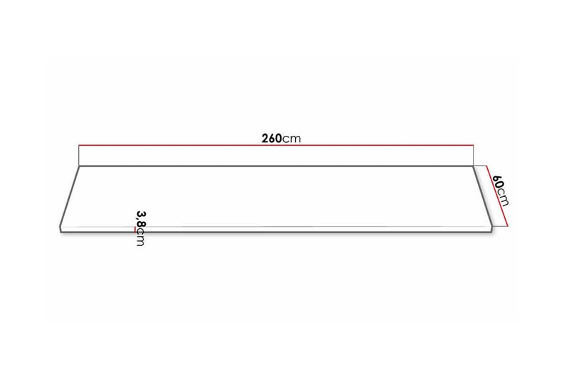 Templemore Bänkskiva Wood - Talo & remontointi - Keittiö & kylpyhuone - Keittiö & kodinhoitohuone - Työtaso & keittiötaso