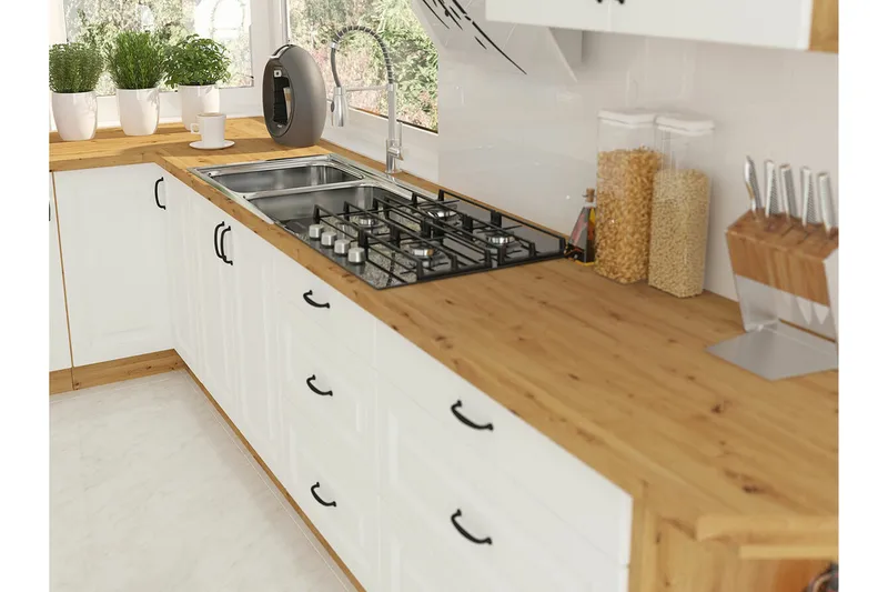 Templemore Bänkskiva Yellow - Talo & remontointi - Keittiö & kylpyhuone - Keittiö & kodinhoitohuone - Työtaso & keittiötaso