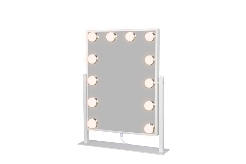 Glow Meikkipeili 36,5 cm LED-valaistuksella - Valkoinen - Talo & remontointi - Keittiö & kylpyhuone - Kylpyhuone - Kylpyhuonetarvikkeet