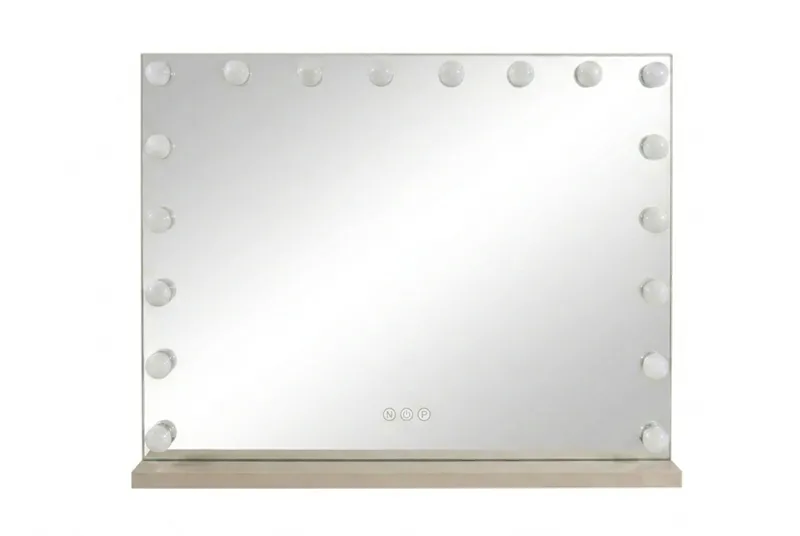 Glow suuri pöytämeili 80 cm valaistuksella, Beige