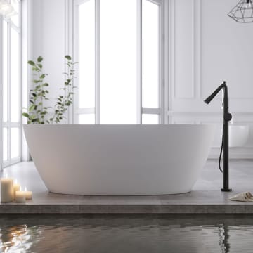 Bathlife Sund -istuma-amme 170 cm - Mattavalkoinen - Talo & remontointi - Keittiö & kylpyhuone - Kylpyhuone - Kylpyammeet - Istuma-ammeet