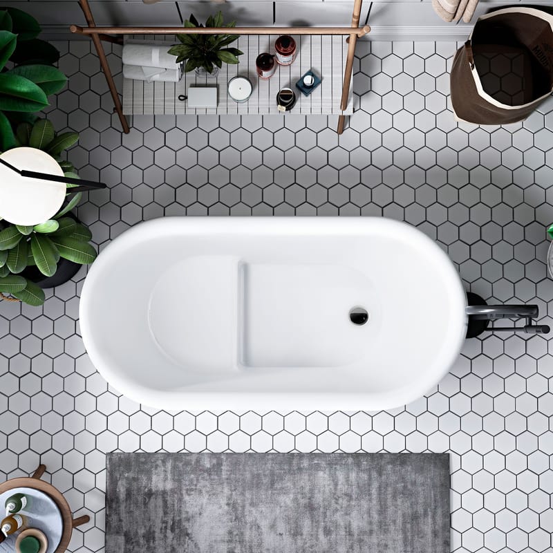 Ideal-istuma-amme Bathlife - Talo & remontointi - Keittiö & kylpyhuone - Kylpyhuone - Kylpyammeet - Istuma-ammeet