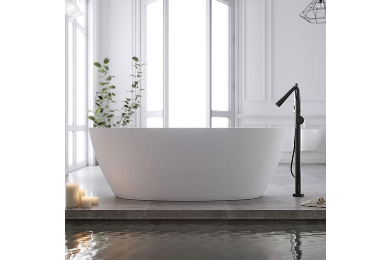 Istuma-amme Bathlife Sund 170 cm - Matta Valkoinen - Talo & remontointi - Keittiö & kylpyhuone - Kylpyhuone - Kylpyammeet - Istuma-ammeet