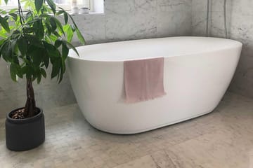Sittbadkar Bathlife Vit - Talo & remontointi - Keittiö & kylpyhuone - Kylpyhuone - Kylpyammeet - Vapaasti seisovat ammeet