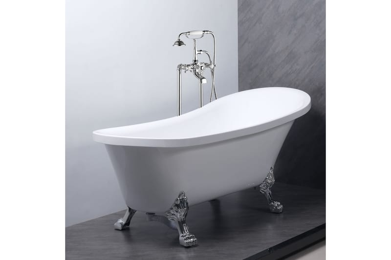 Lykke Kylpyamme Nordic Deluxe 150x75x71 cm - Valkoinen - Talo & remontointi - Keittiö & kylpyhuone - Kylpyhuone - Kylpyammeet - Vapaasti seisovat ammeet