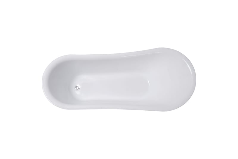 Lykke Kylpyamme Nordic Deluxe 150x75x71 cm - Valkoinen - Talo & remontointi - Keittiö & kylpyhuone - Kylpyhuone - Kylpyammeet - Vapaasti seisovat ammeet