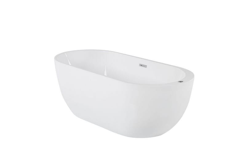 Poreamme Vapaastiseisova LED-valaistuksella NEVIS - Valkoinen - Talo & remontointi - Keittiö & kylpyhuone - Kylpyhuone - Kylpyammeet - Poreammeet & hierovat ammeet