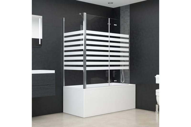 Kylpyammeen seinä 120x68x130 cm karkaistu lasi viiva - Talo & remontointi - Keittiö & kylpyhuone - Kylpyhuone - Kylpyammeet - Suihkuseinälliset ammeet