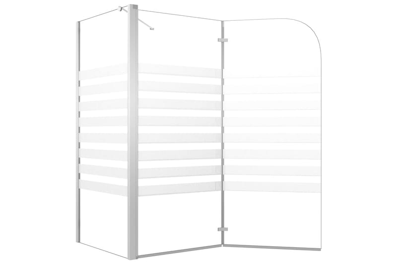 Kylpyammeen seinä 120x68x130 cm karkaistu lasi viiva - Talo & remontointi - Keittiö & kylpyhuone - Kylpyhuone - Kylpyammeet - Suihkuseinälliset ammeet
