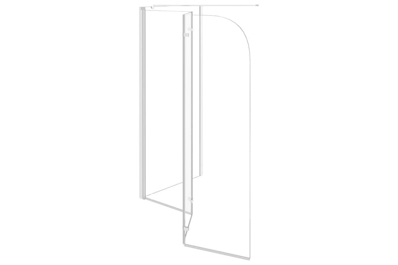Kylpyammeen seinä 130x130 cm karkaistu lasi läpinäkyvä - Talo & remontointi - Keittiö & kylpyhuone - Kylpyhuone - Kylpyammeet - Suihkuseinälliset ammeet