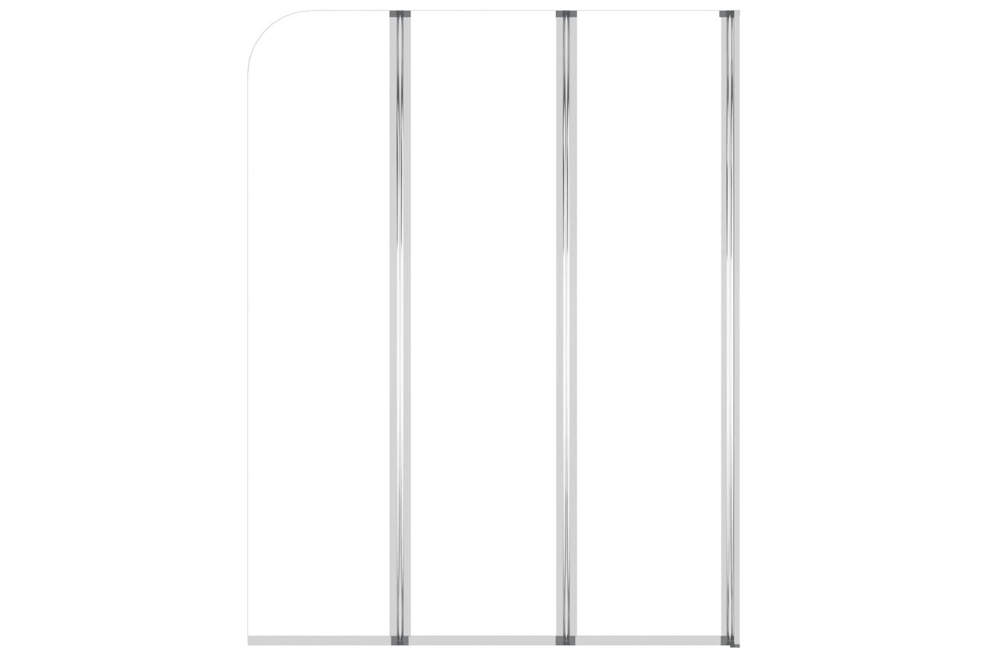 Kylpyammeen seinät 2 kpl 104x130cm karkaistu lasi läpinäkyvä - Talo & remontointi - Keittiö & kylpyhuone - Kylpyhuone - Kylpyammeet - Suihkuseinälliset ammeet