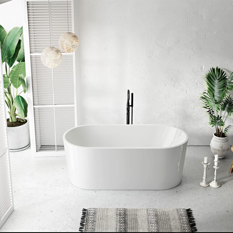 Bathlife Ideal -kylpyamme, vapaasti seisova, pyöreä - Talo & remontointi - Keittiö & kylpyhuone - Kylpyhuone - Kylpyammeet - Vapaasti seisovat ammeet