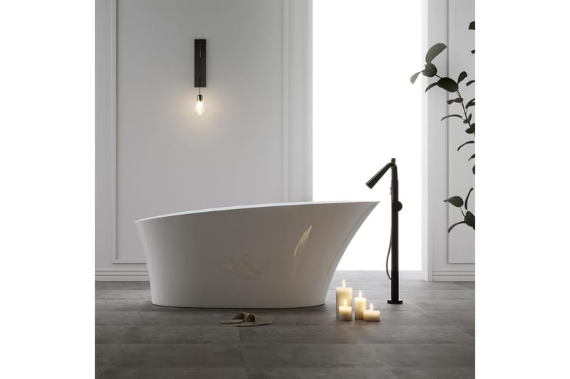 Kylpyamme Bathlife Chic Vapaasti seisova 165 cm - Valkoinen - Talo & remontointi - Keittiö & kylpyhuone - Kylpyhuone - Kylpyammeet - Vapaasti seisovat ammeet