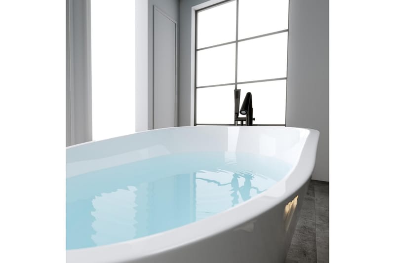Kylpyamme Bathlife Chic Vapaasti seisova 165 cm - Valkoinen - Talo & remontointi - Keittiö & kylpyhuone - Kylpyhuone - Kylpyammeet - Vapaasti seisovat ammeet